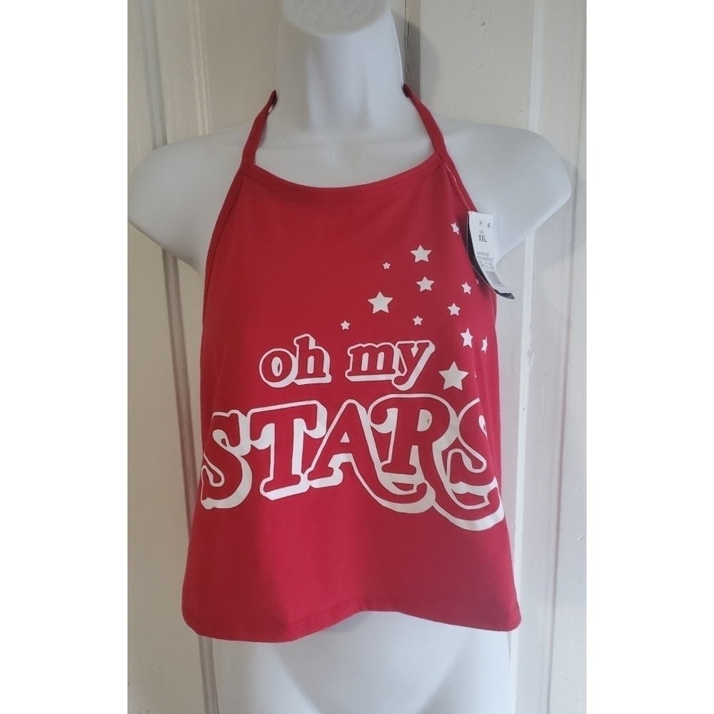 NEW Isaac Morris Patriotic Halter Top